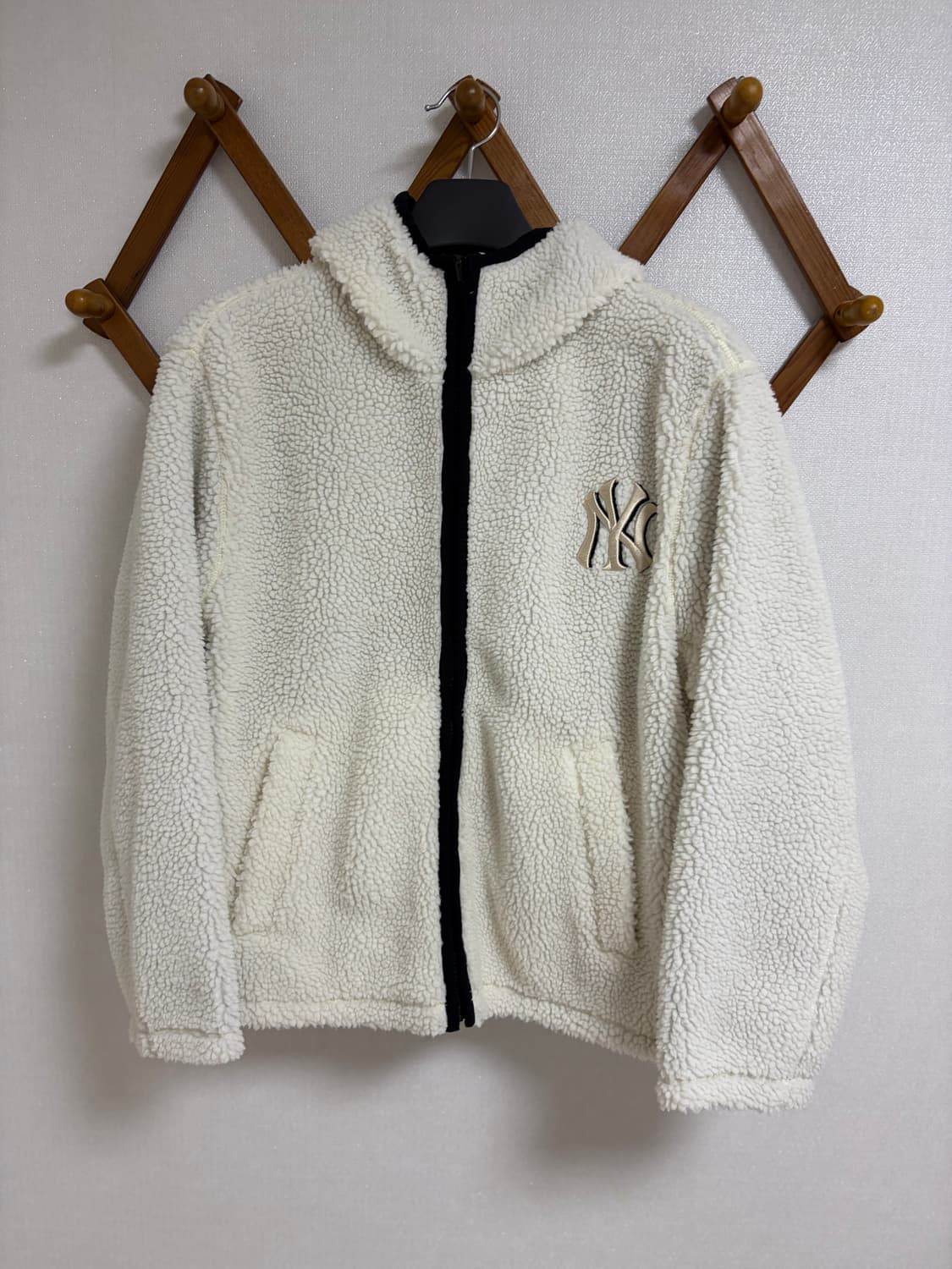 mlb 엠엘비 후리스 후드집업m 리버서블 상품이미지1