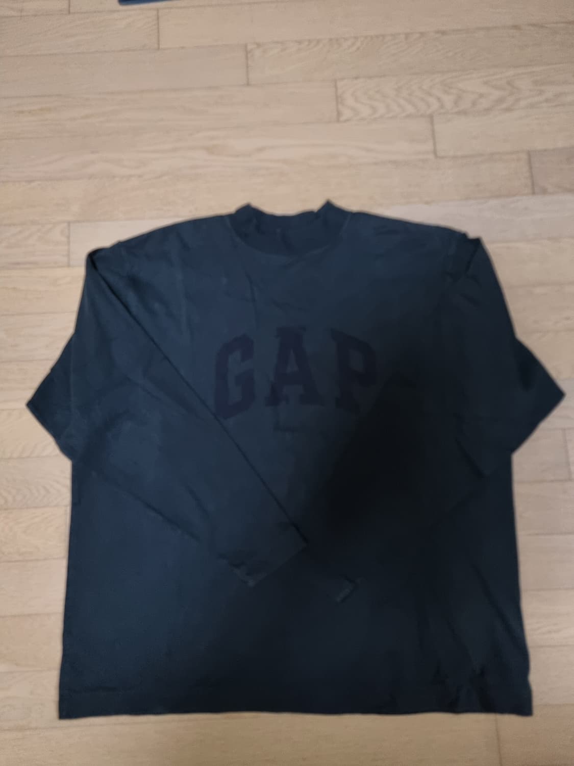 S 이지갭 도브 발렌시아가 롱슬리브 블랙 상품이미지1