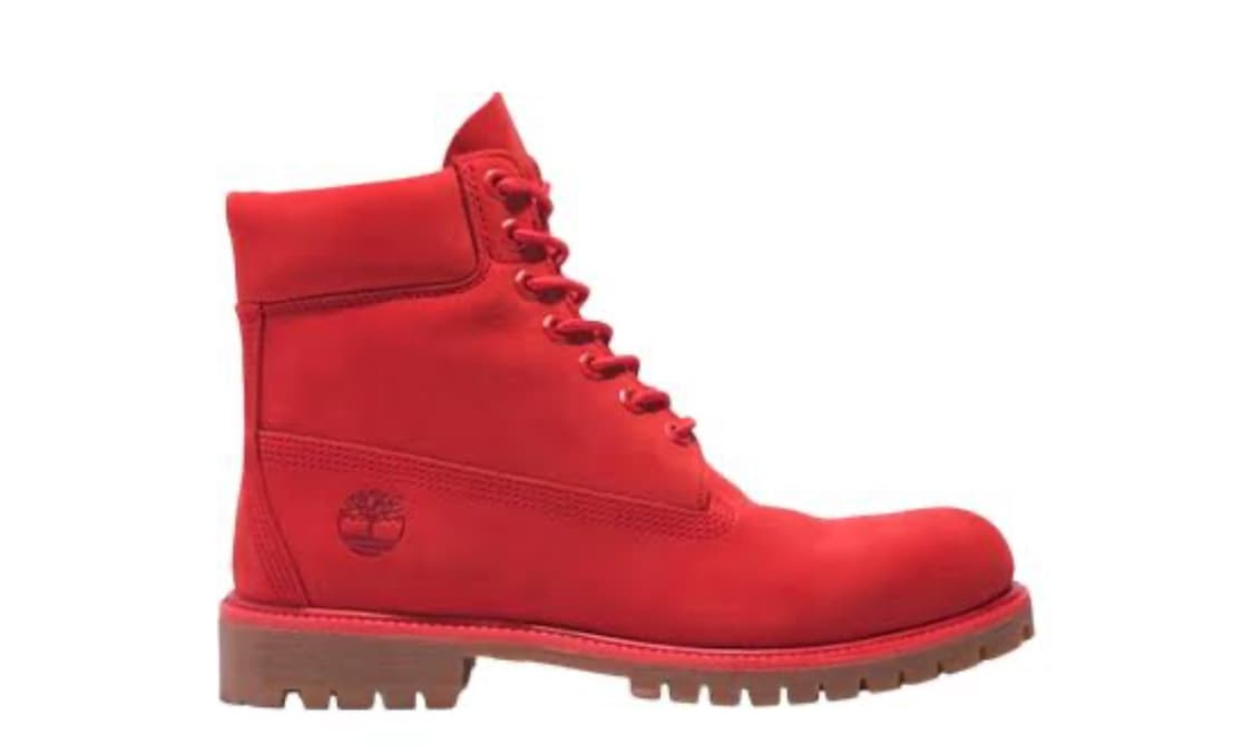 팀버랜드 프리미엄 6인치 워터프루프 부츠 레드 43,44 상품이미지1