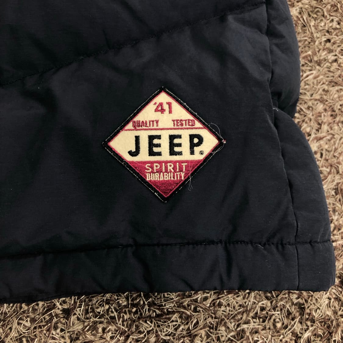 Jeep 지프 패치 덕다운 패딩 조끼 상품이미지4