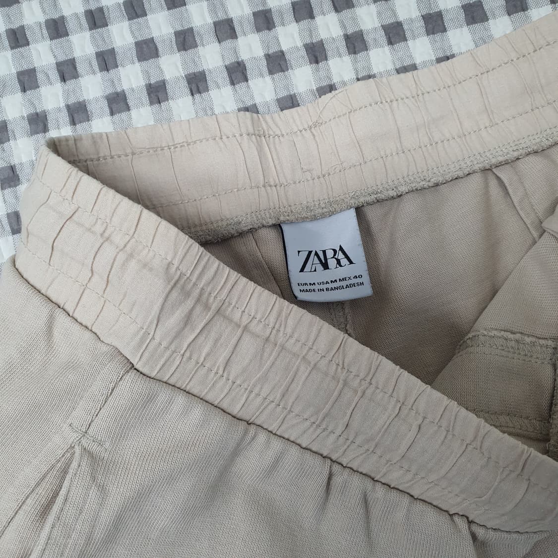 자라 밴딩 조거팬츠 남자29~31 상품이미지2