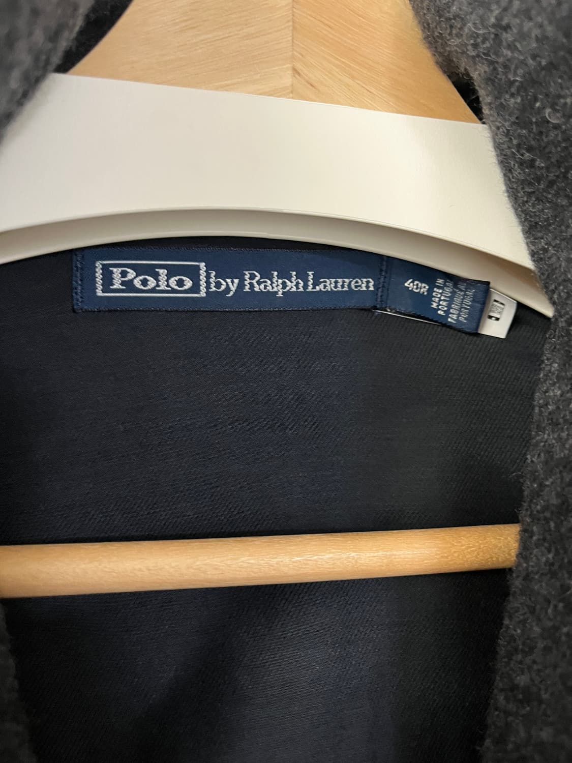 폴로 랄프로렌 울 스웨이드 코트 (40R) 상품이미지8