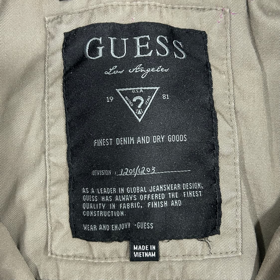 Guess 게스 하이넥 베이지 자켓   상품이미지6