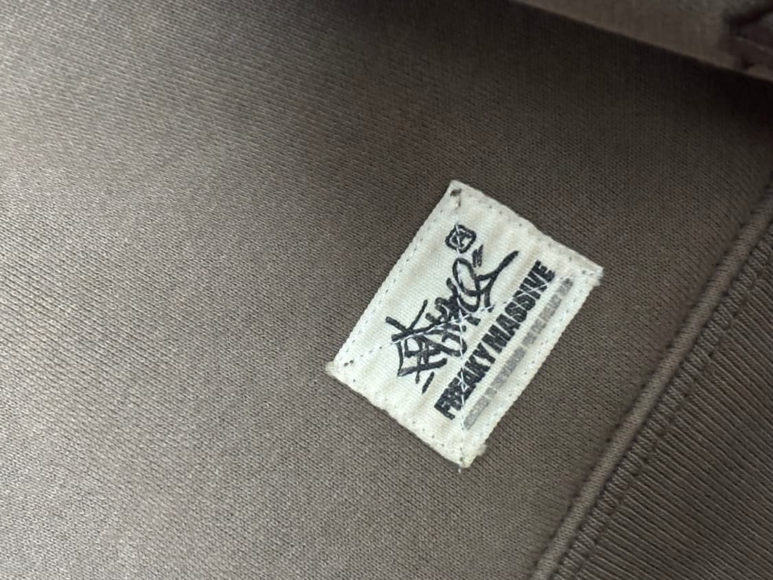 일본 빈티지 카모 자수 크롬 포인트 맨투맨 상품이미지5