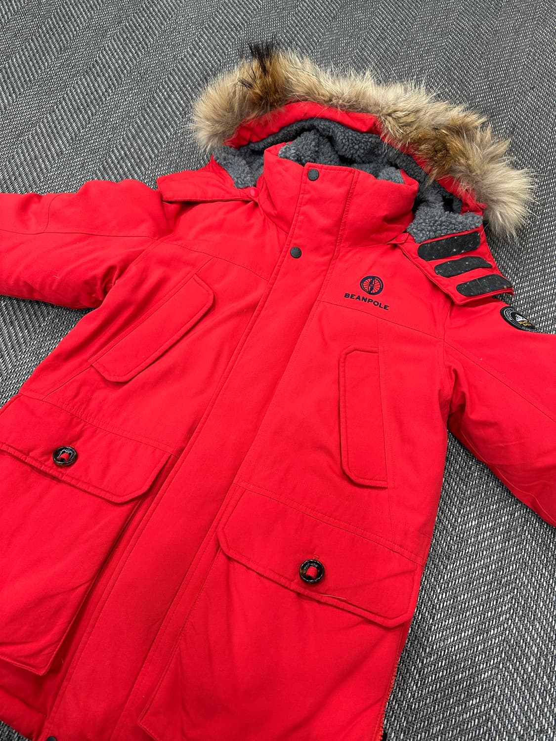 빈폴 패딩 레드 상품이미지2