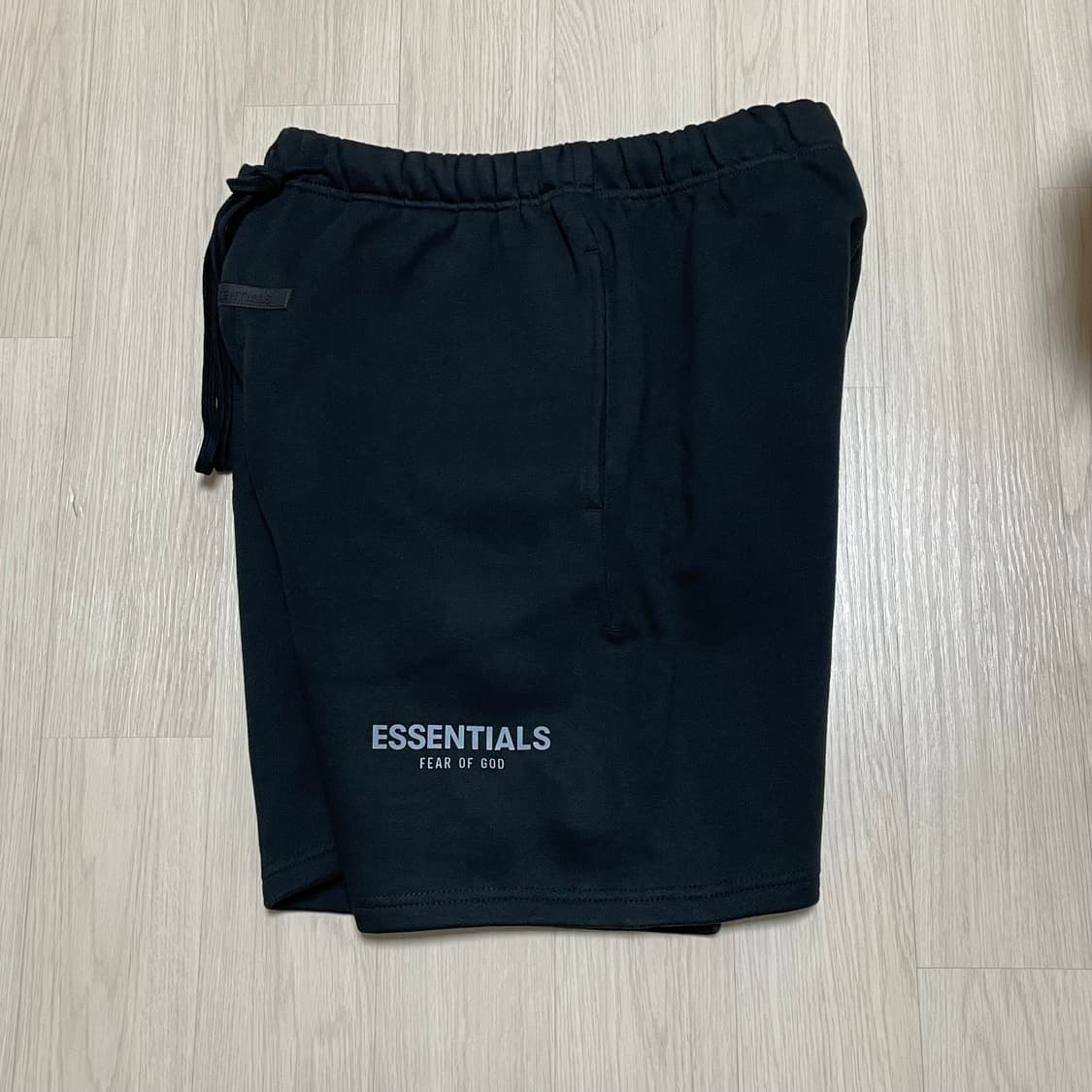 피어오브갓 에센셜 블랙 기모 반바지 XS 상품이미지4