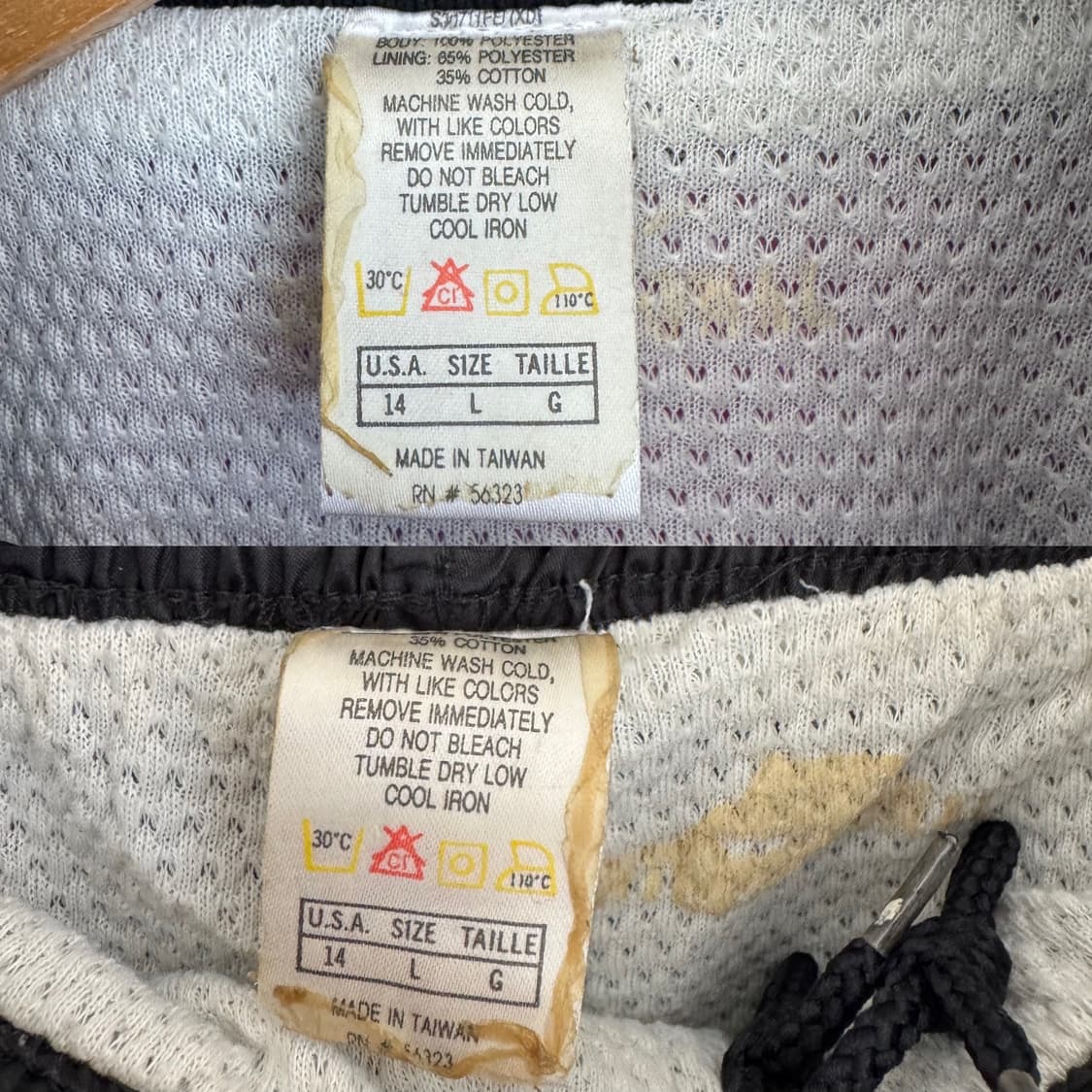 90s 나이키 인터네셔널 배색 트레이닝 셋업 상품이미지10