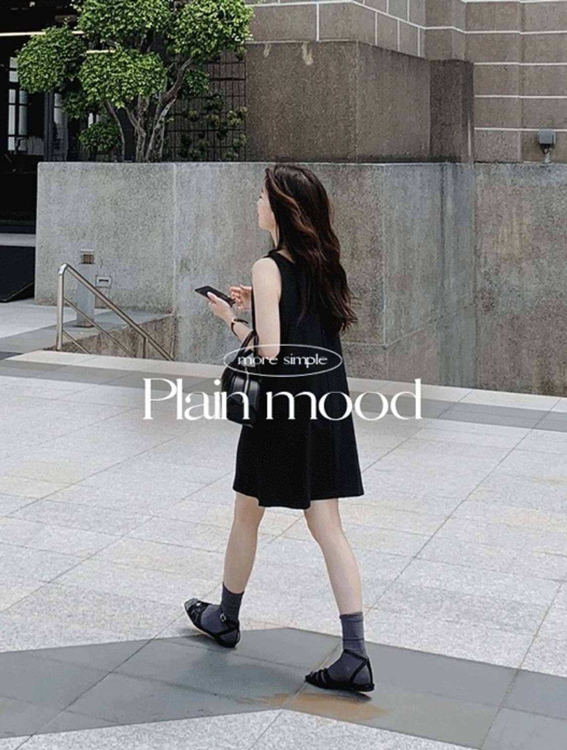 (미착용, 새상품) 슬로우앤드 made. 클린 모던핏 조끼 원피스 상품이미지2