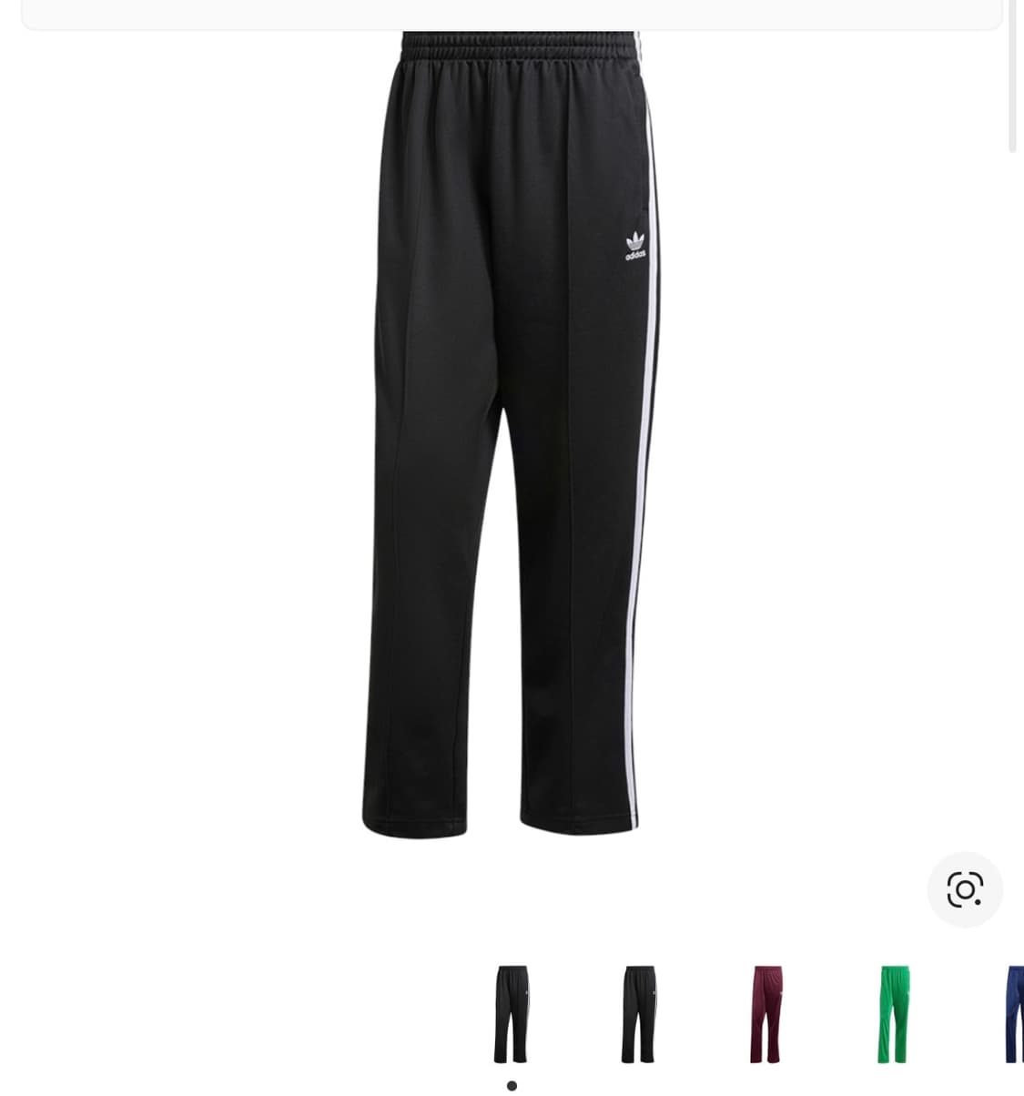 아디다스 배기 핏 트레이닝팬츠 블랙 M 상품이미지1