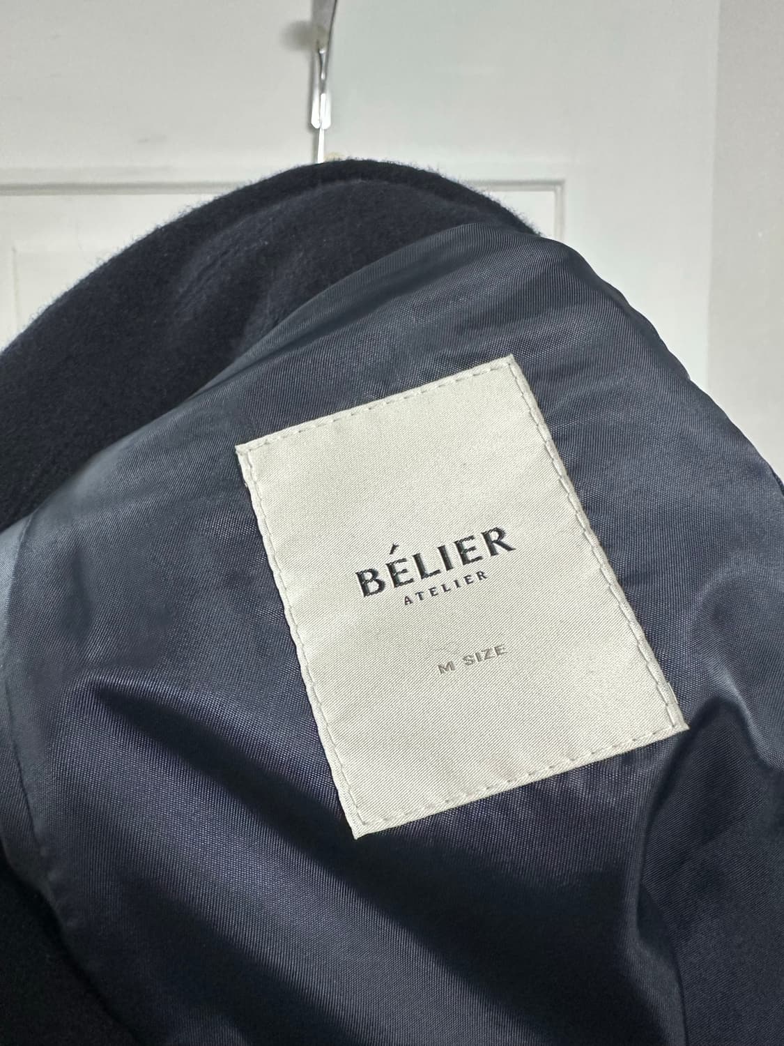 벨리에 맥시멜톤 울 발마칸 코트 상품이미지3