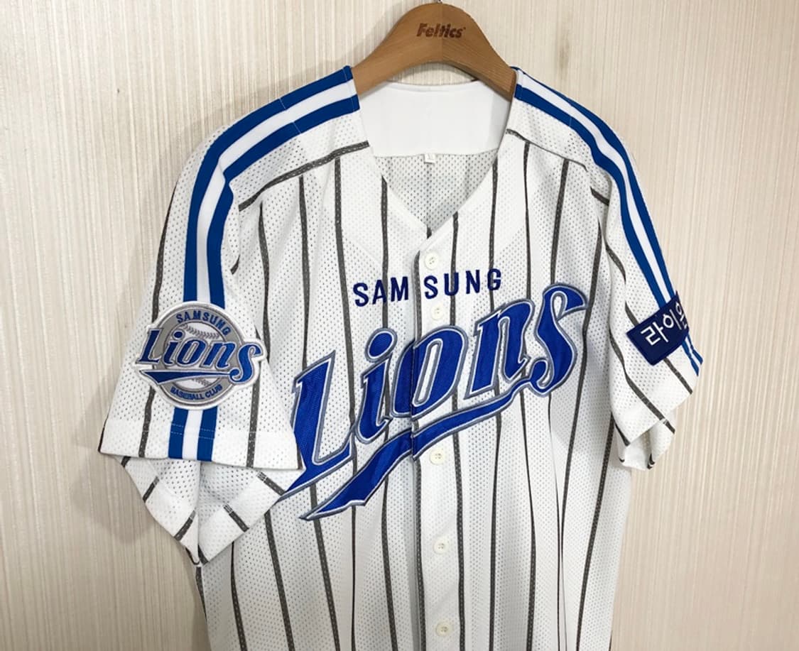 KBO 삼성라이온즈 (왕조)홈유니폼/져지 XL #10 양준혁 상품이미지6