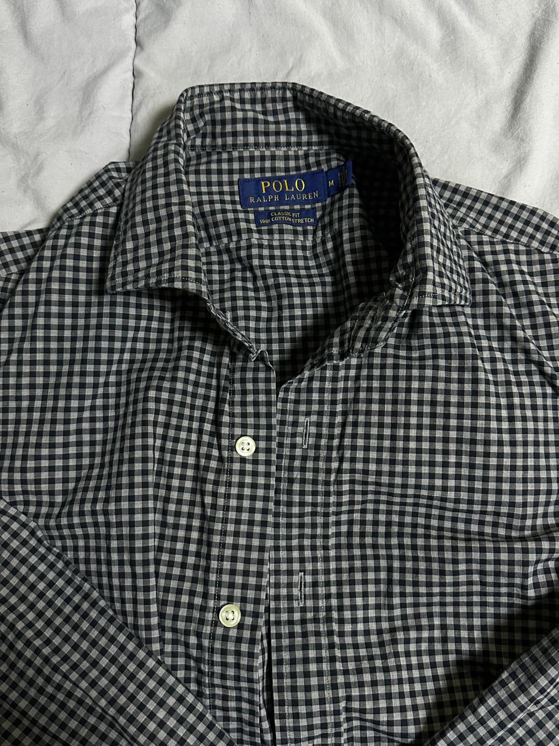 폴로 빈티지 체크셔츠 상품이미지2