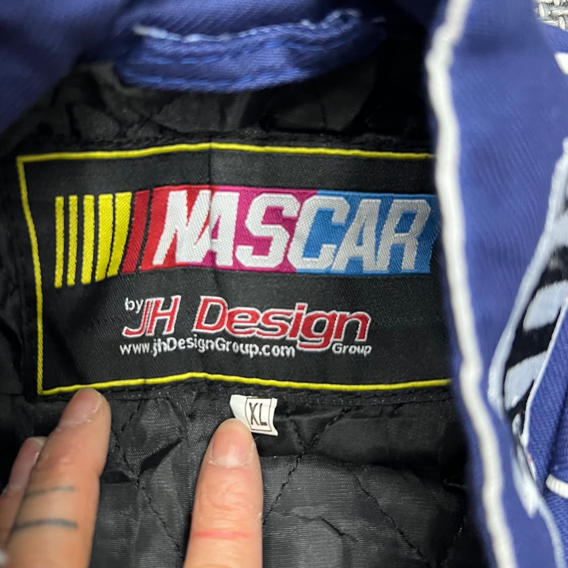 나스카 m&m’s 자수패치 레이싱 자켓 상품이미지2