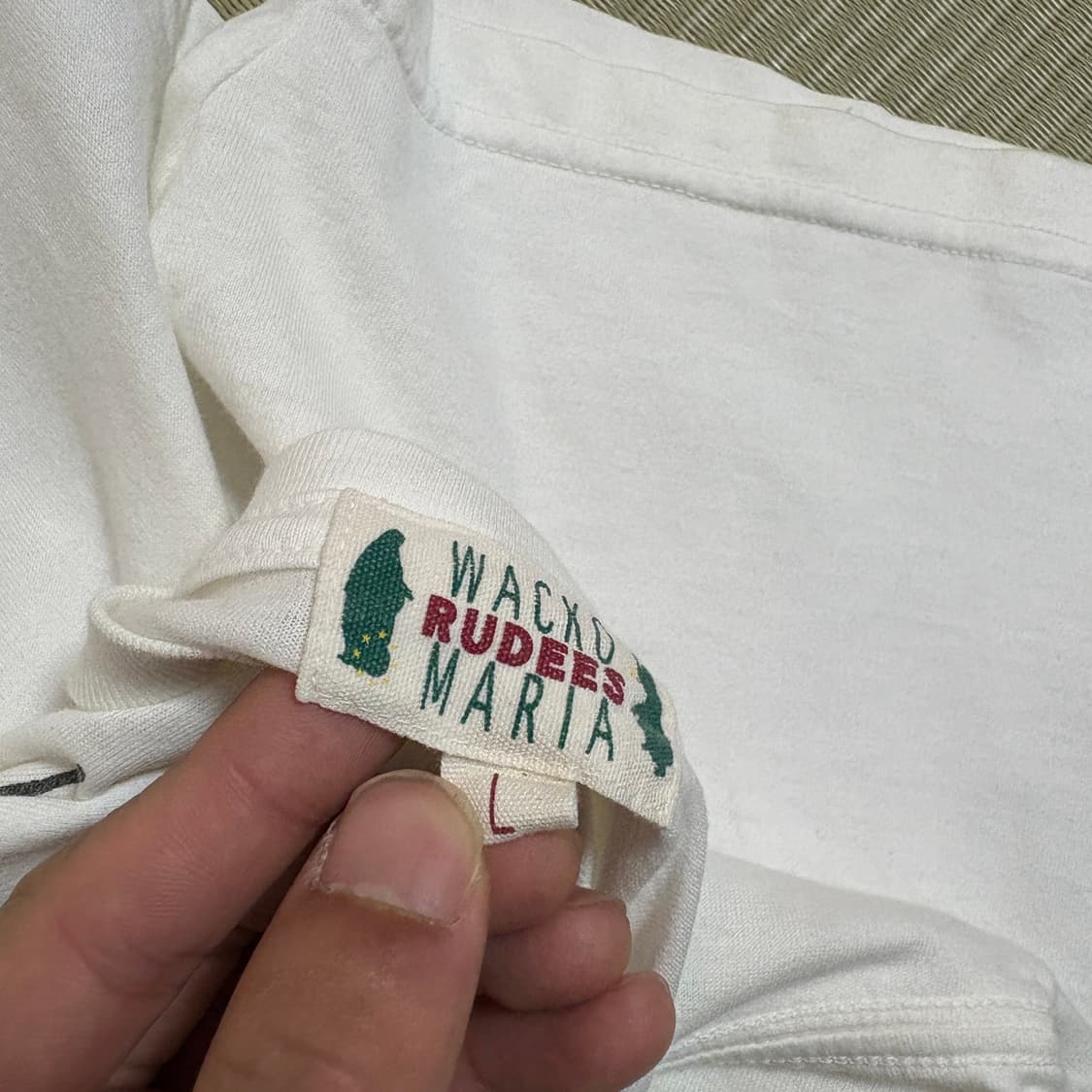 WACKO MARIA 와코마리아 THE WORLD IS YOURS 반팔티 상품이미지7