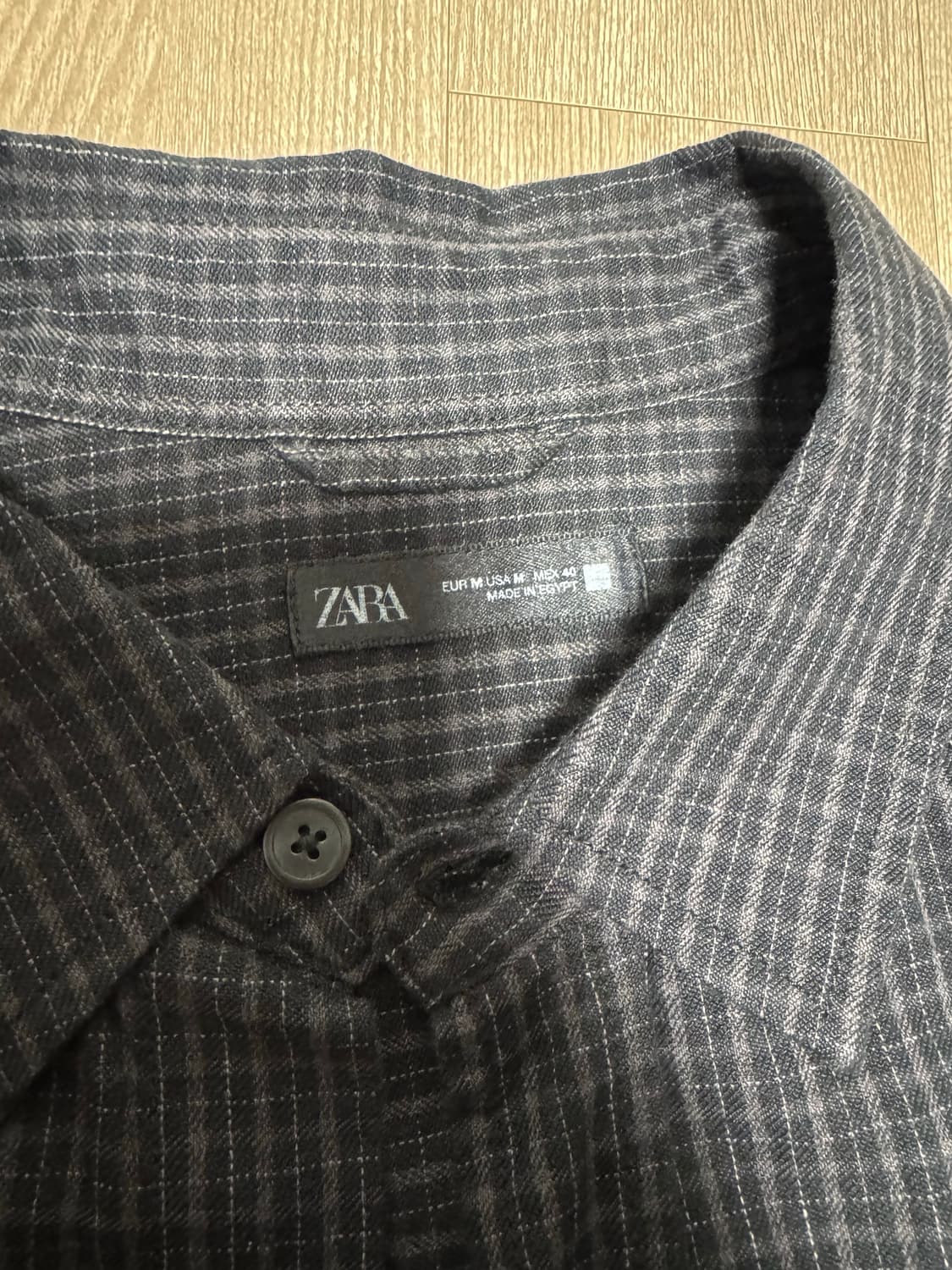 자라 체크셔츠 상품이미지2