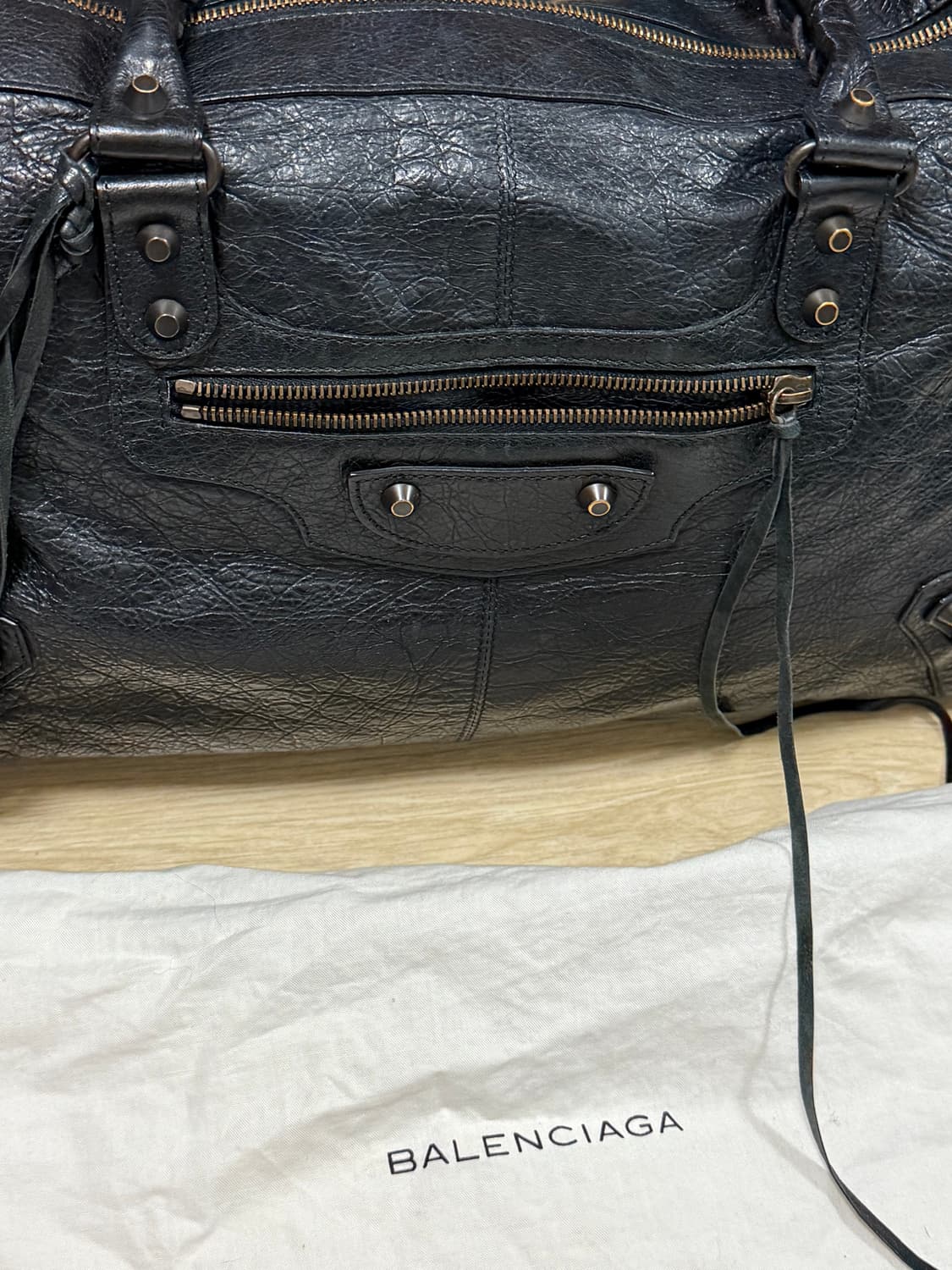 Balenciaga motorcycle bag 빈티지 오리지널 상품이미지5