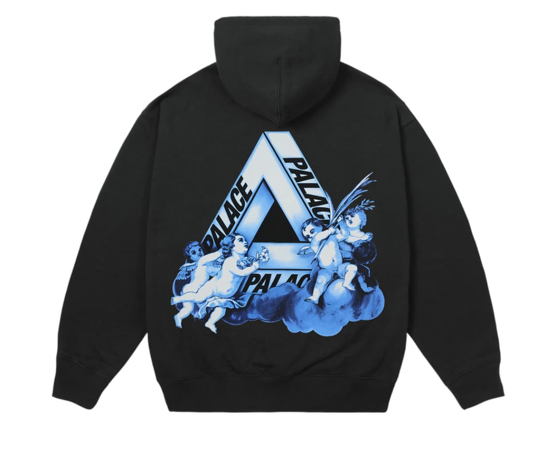 [새상품] 팔라스 25fw 트라이 엔젤릭 후드 스카이라인 블랙 상품이미지1
