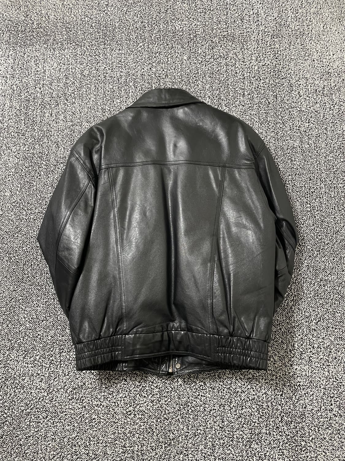 빈티지9. 90s 양가죽 램스킨 라이더 레더 점퍼 자켓 상품이미지5