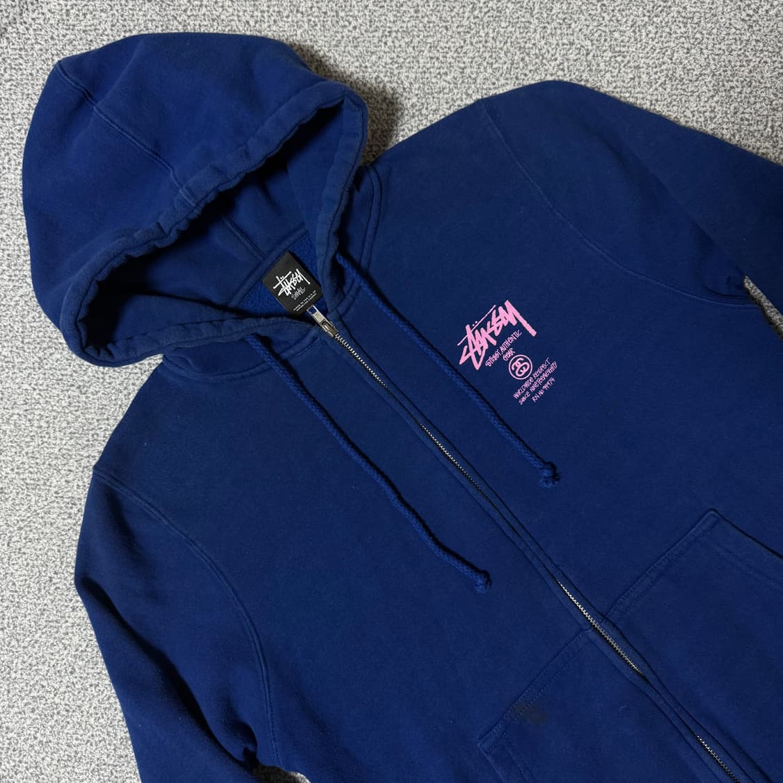 Stussy 스투시 월드투어 기어 후드 집업 상품이미지3