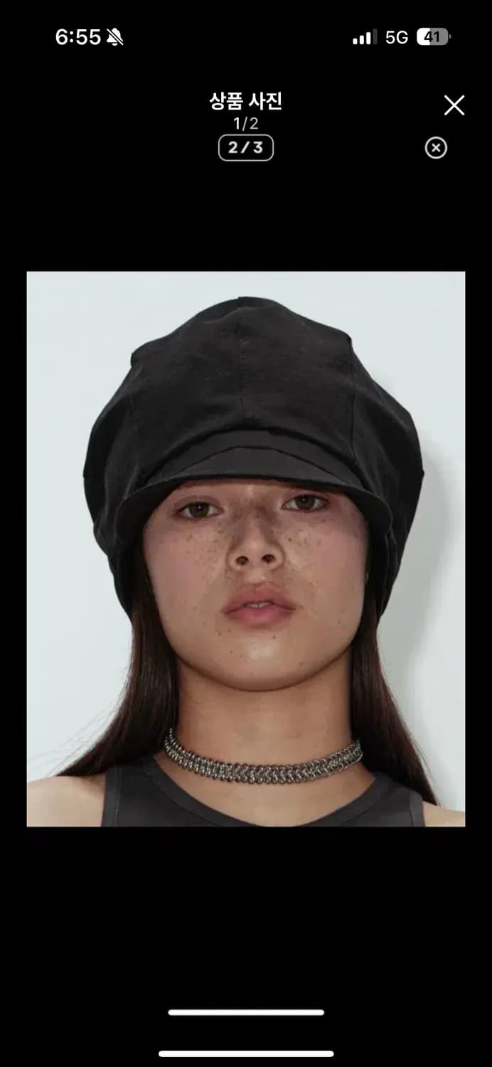 세릭(CERRIC) CASQUETTE CAP BLACK 상품이미지1