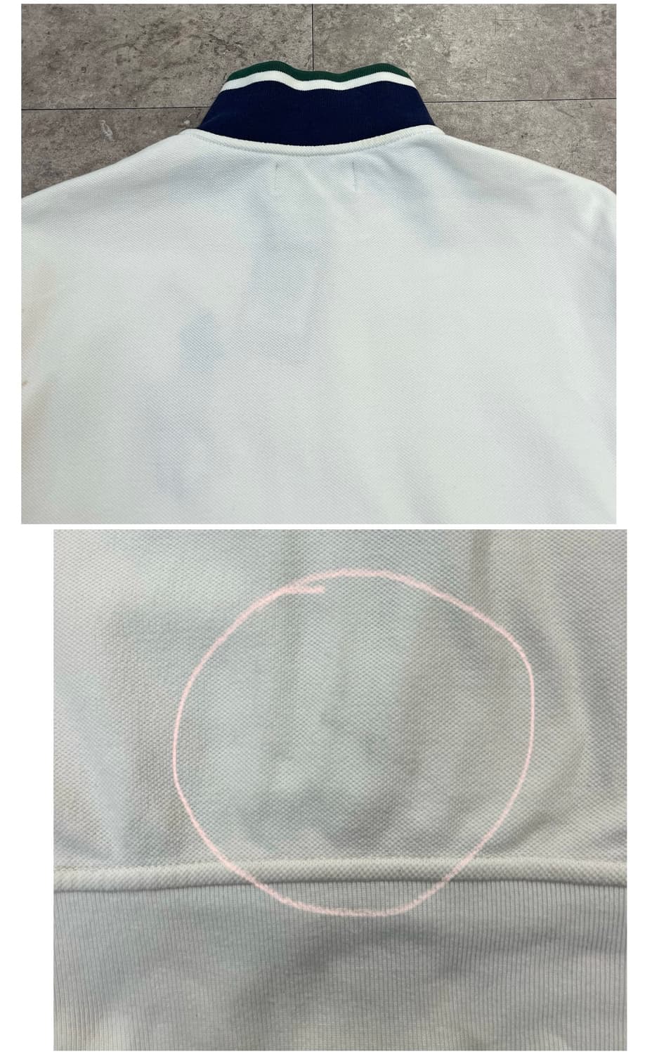 폴로 랄프로렌 빅포니 져지 화이트 M #csz4141 상품이미지7