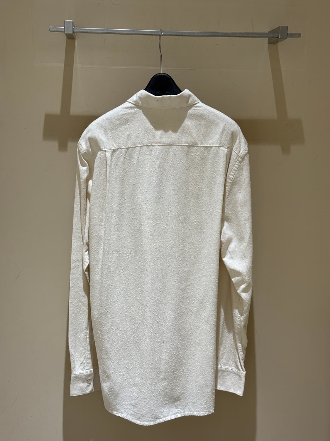 아워레가시 클래식 셔츠 화이트 실크 상품이미지3