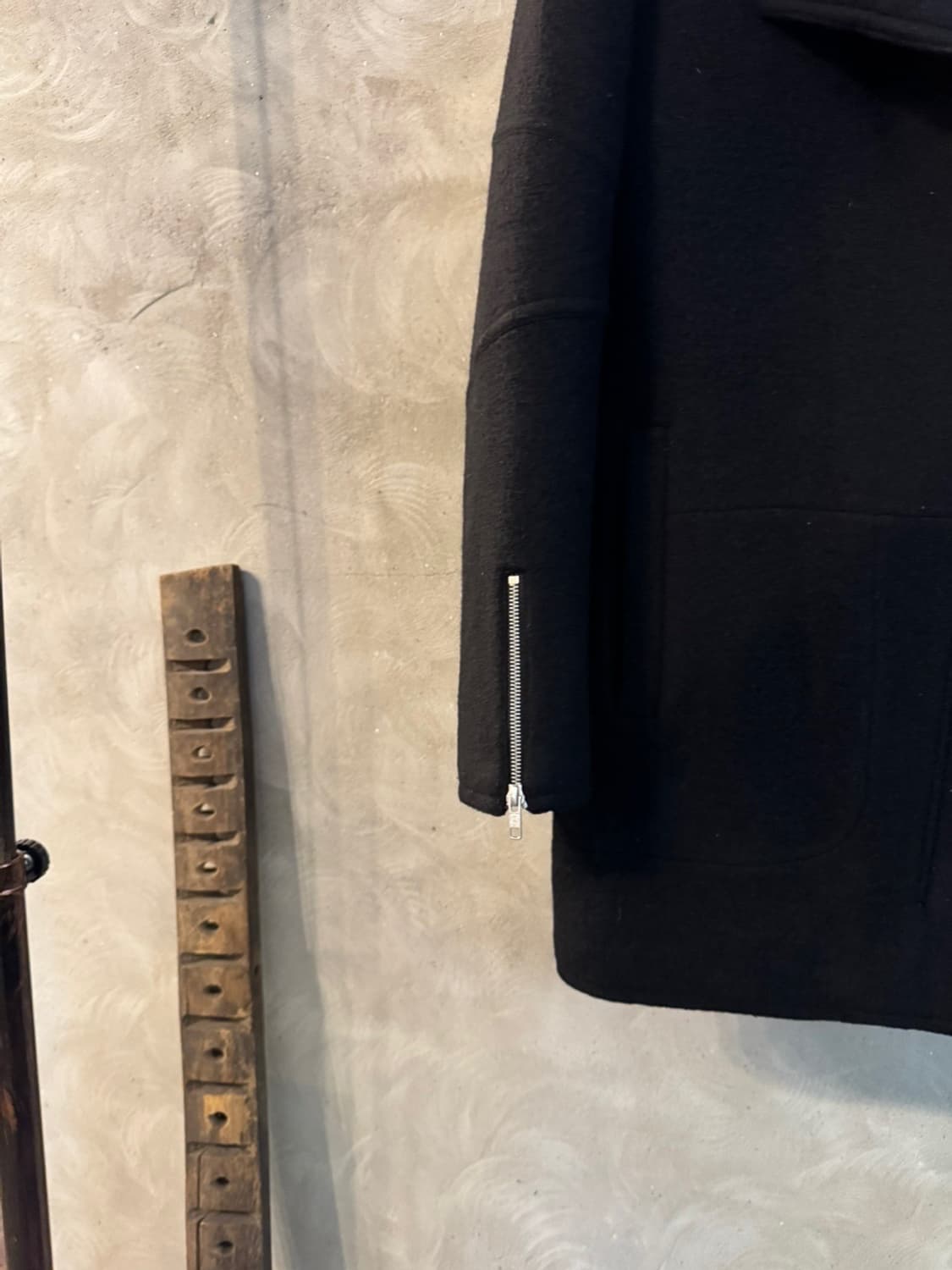 띠어리 시어링 펠트울 라이더 코트 55~66 상품이미지5