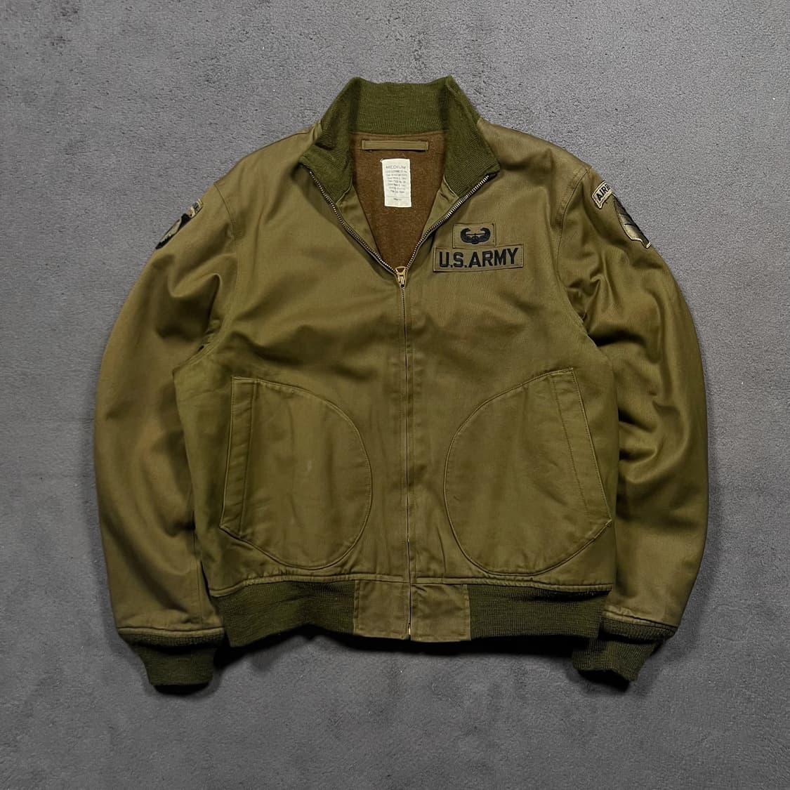 C.A.B Clothing 캡 클로딩 밀리터리 후기형 탱커 봄버 자켓 상품이미지1