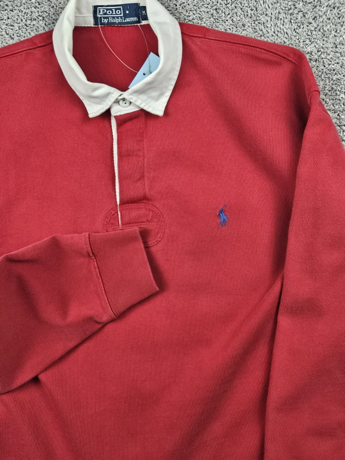 폴로랄프로렌 베이직 코튼 럭비티셔츠 ( M ) / 10358 상품이미지6