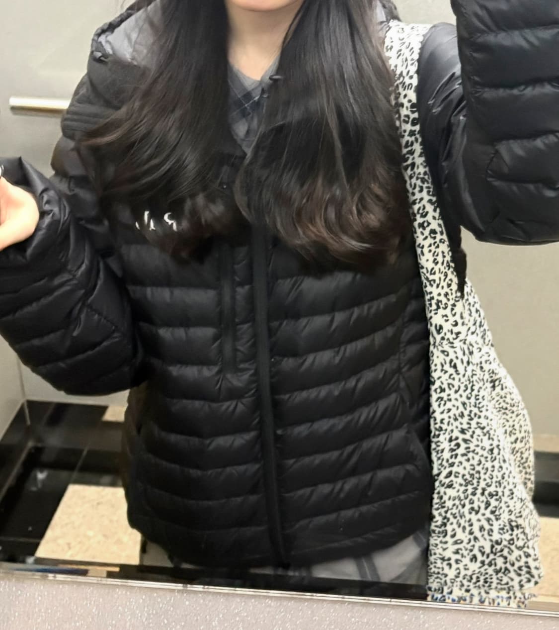 랩 경량패딩 마이크로라이트 알파인 자켓 블랙 상품이미지3