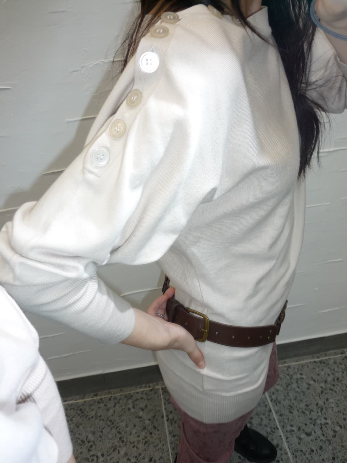 open button ivory knit 상품이미지3