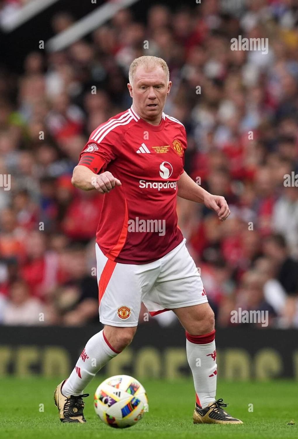 아디다스 24 25 맨유 맨체스터 유나이티드 레전드 매치 스콜스 유니폼  상품이미지2