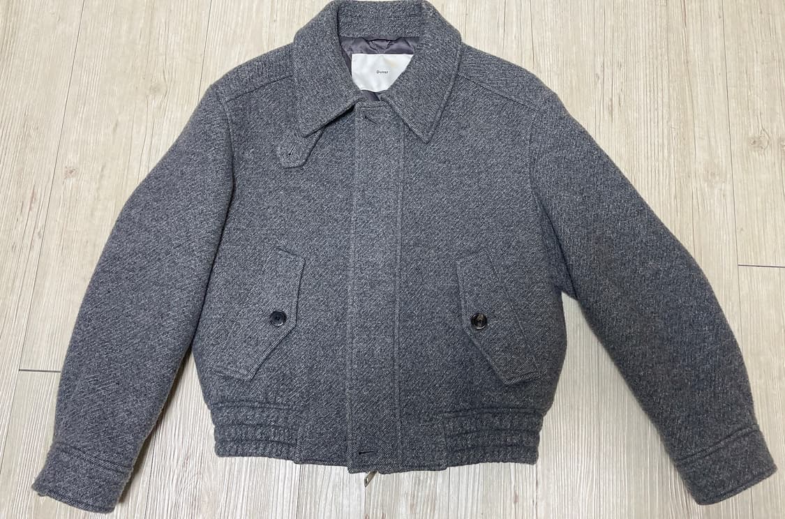 던스트 울 블루종 그레이 Xs 상품이미지7