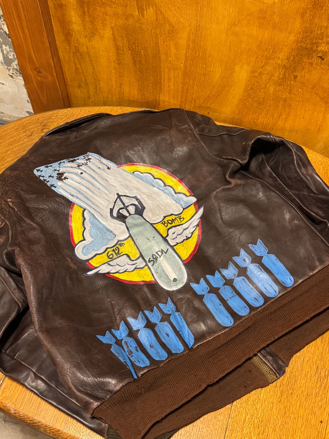 50s Civilian Horsehide A-2 Jacket (40) 상품이미지4