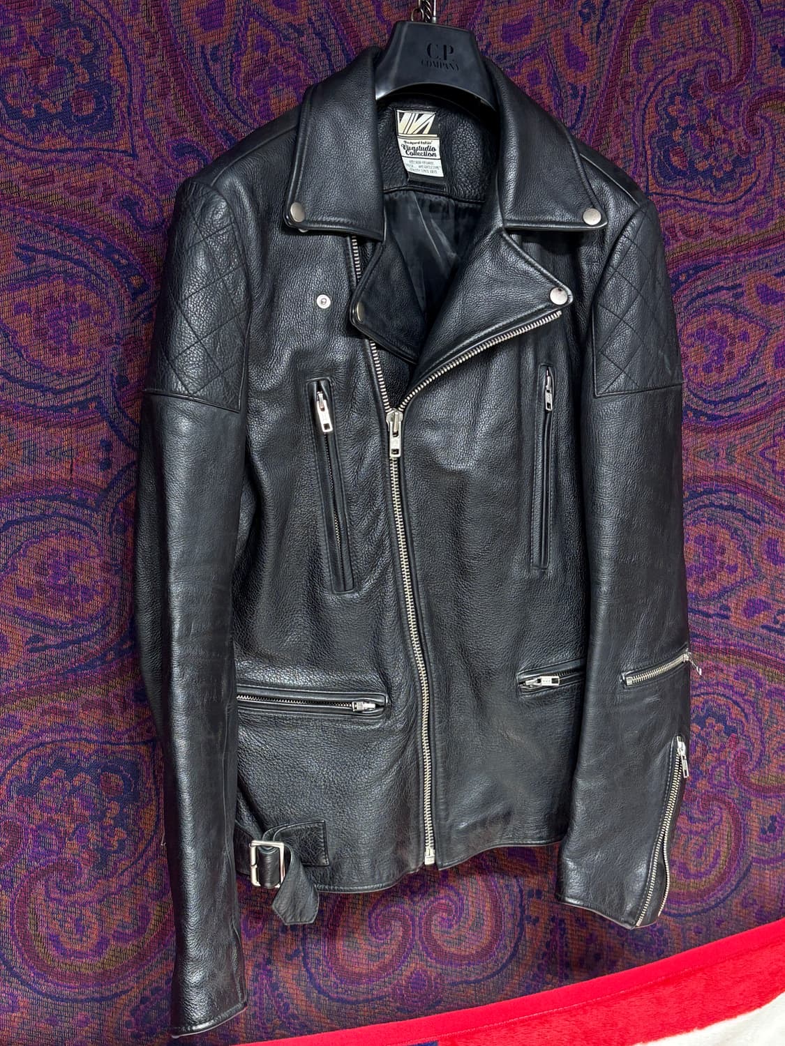 비바스튜디오 더블라이더 가죽자켓  상품이미지3