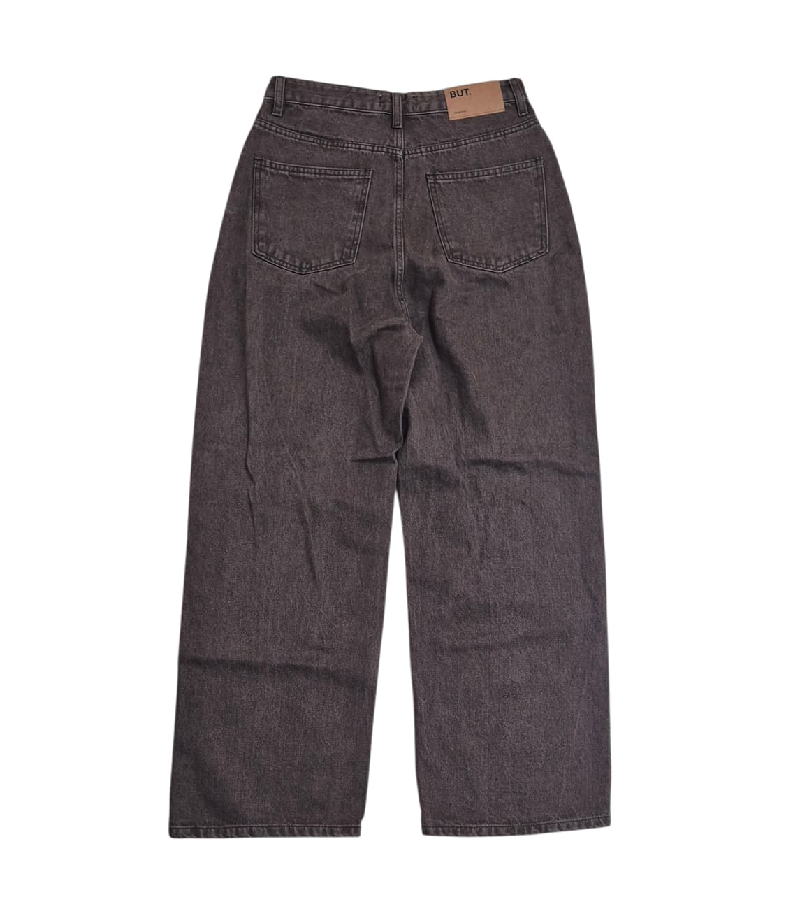 브라운 데님 와이드 팬츠 상품이미지1