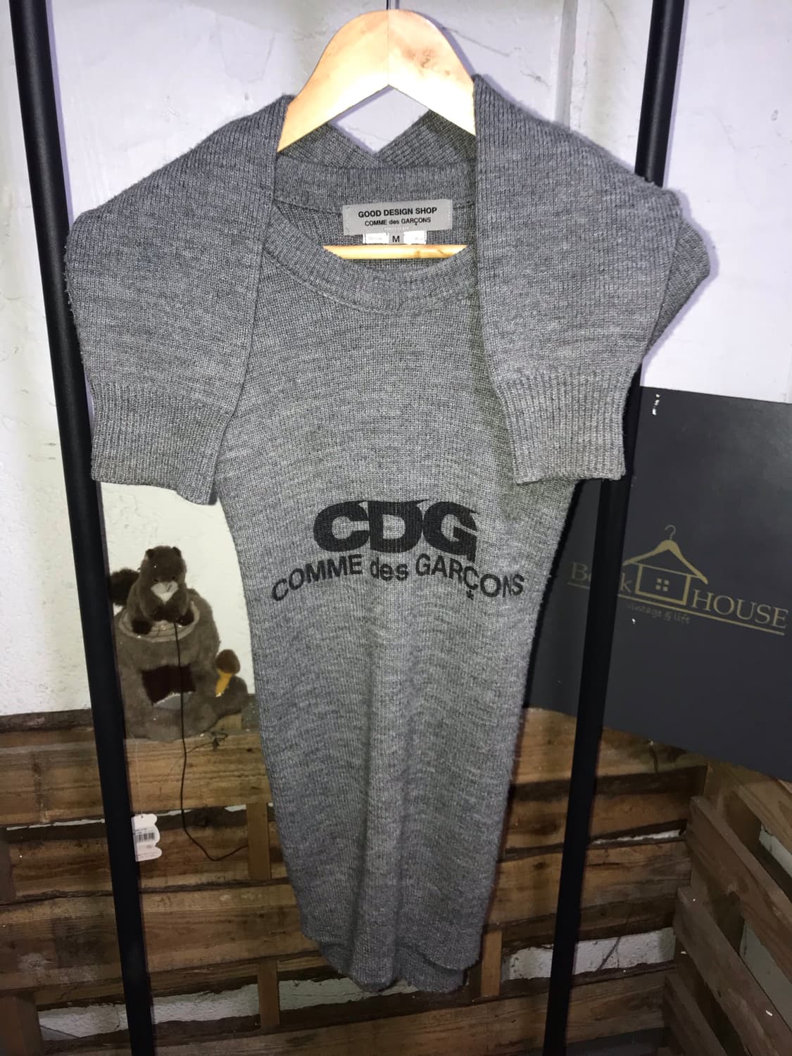 Comme des Garcons Charcoal knit  상품이미지5