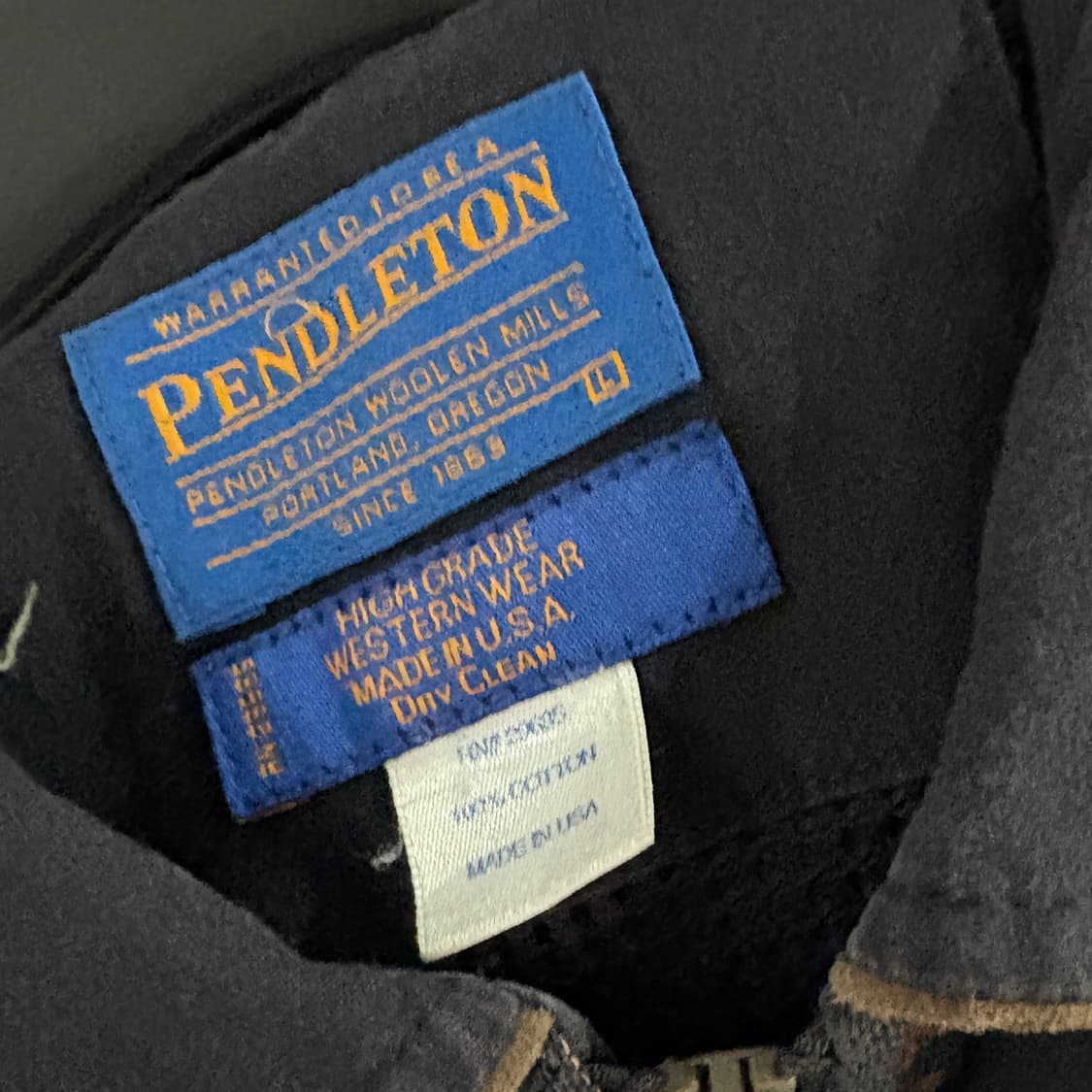 90‘s 펜들턴 블랭킷 자켓 made in u.s.a 상품이미지5