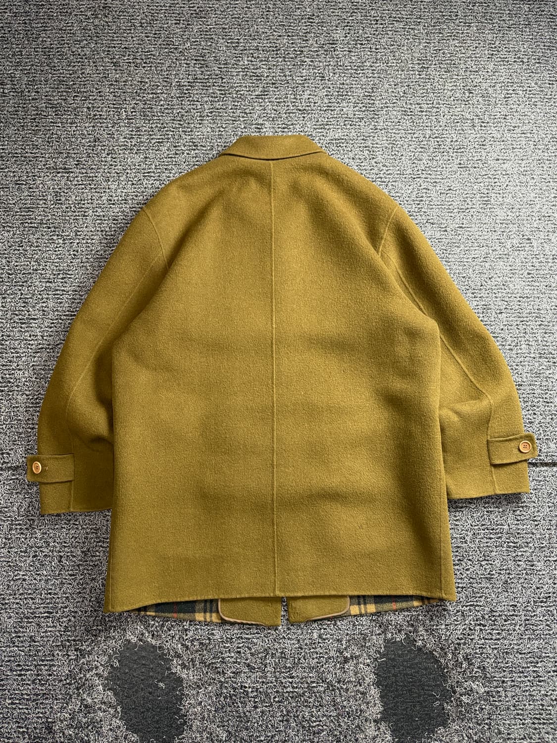 90s YSL 입생로랑 아카이브 울 하프 코트 자켓 3604 상품이미지5