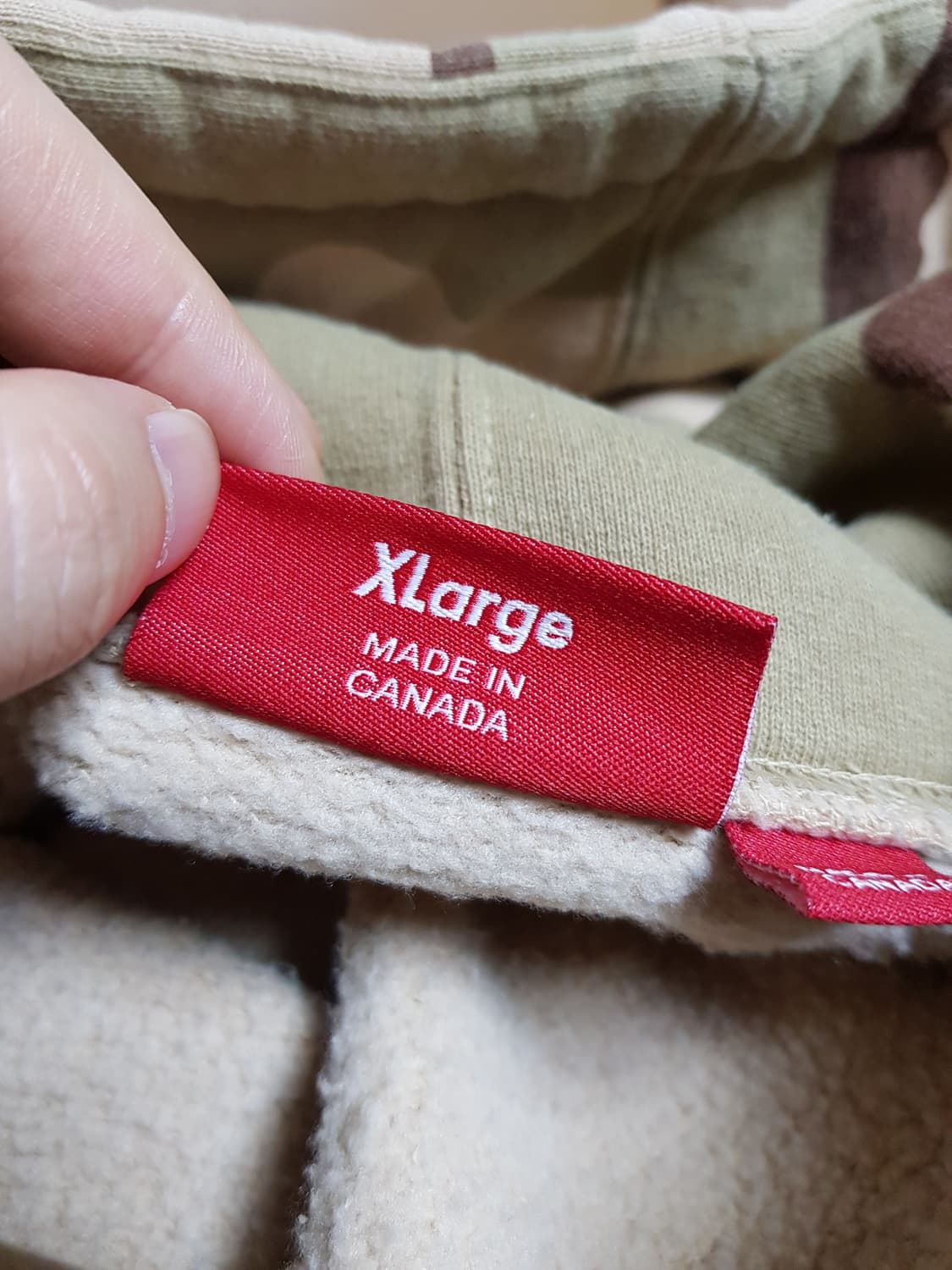 슈프림 S로고 후드 티셔츠 데저트 카모 24SS 상품이미지7