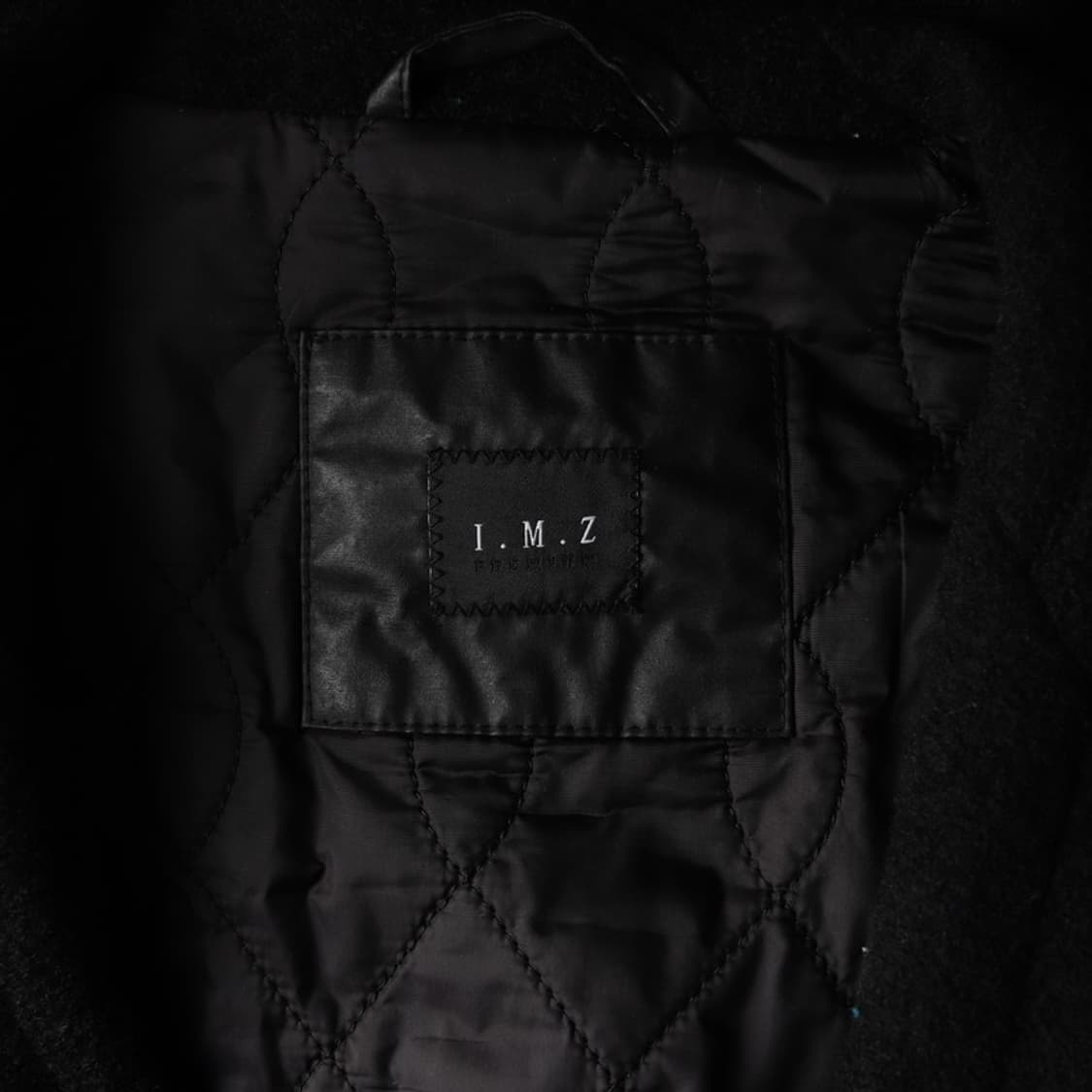 IMZ 배색 퀼팅 라이닝 패딩 블레이저 M 상품이미지6
