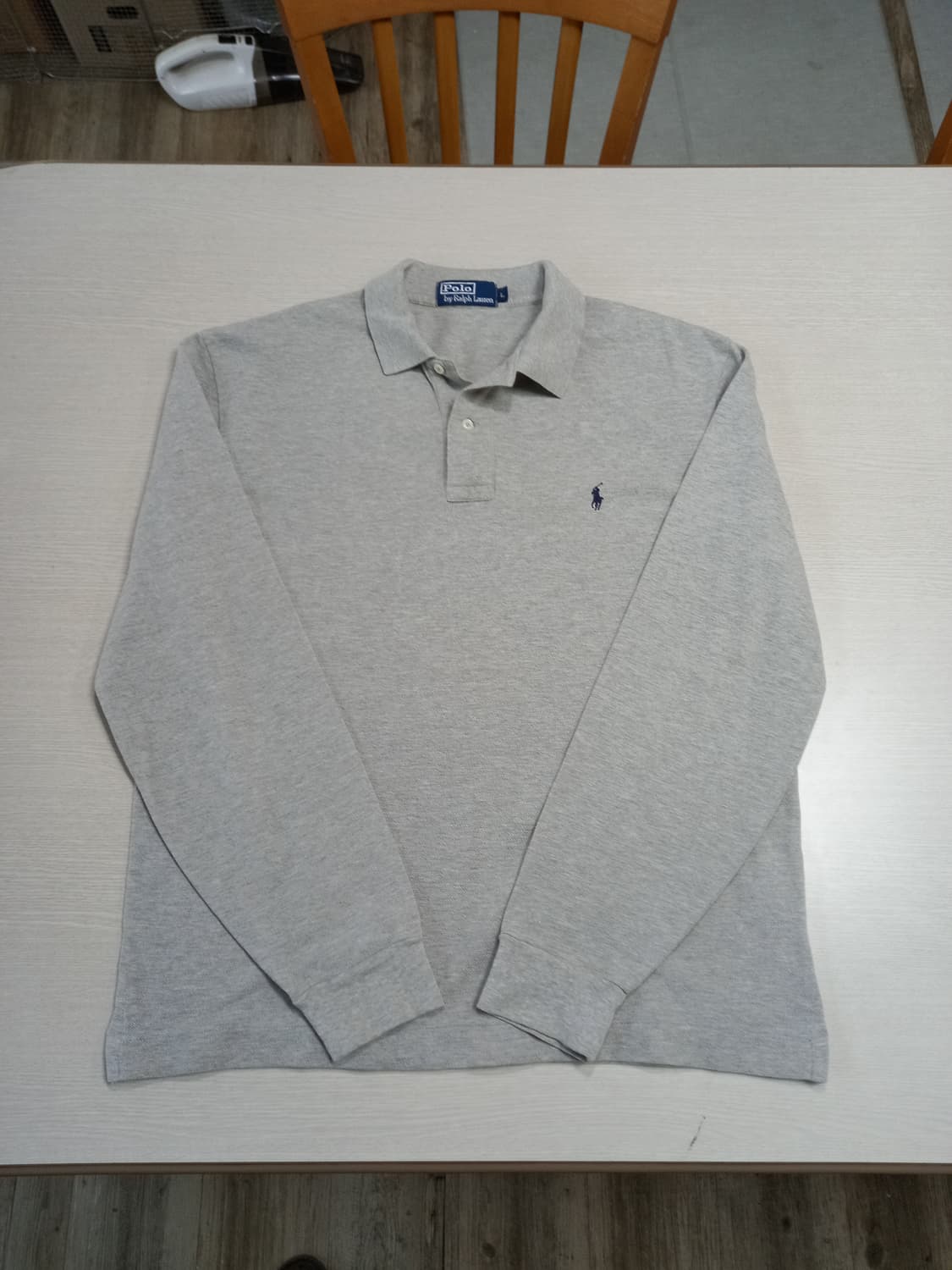 L100 POLO RALPH LAUREN 긴팔셔츠 그레이 L-689 상품이미지3