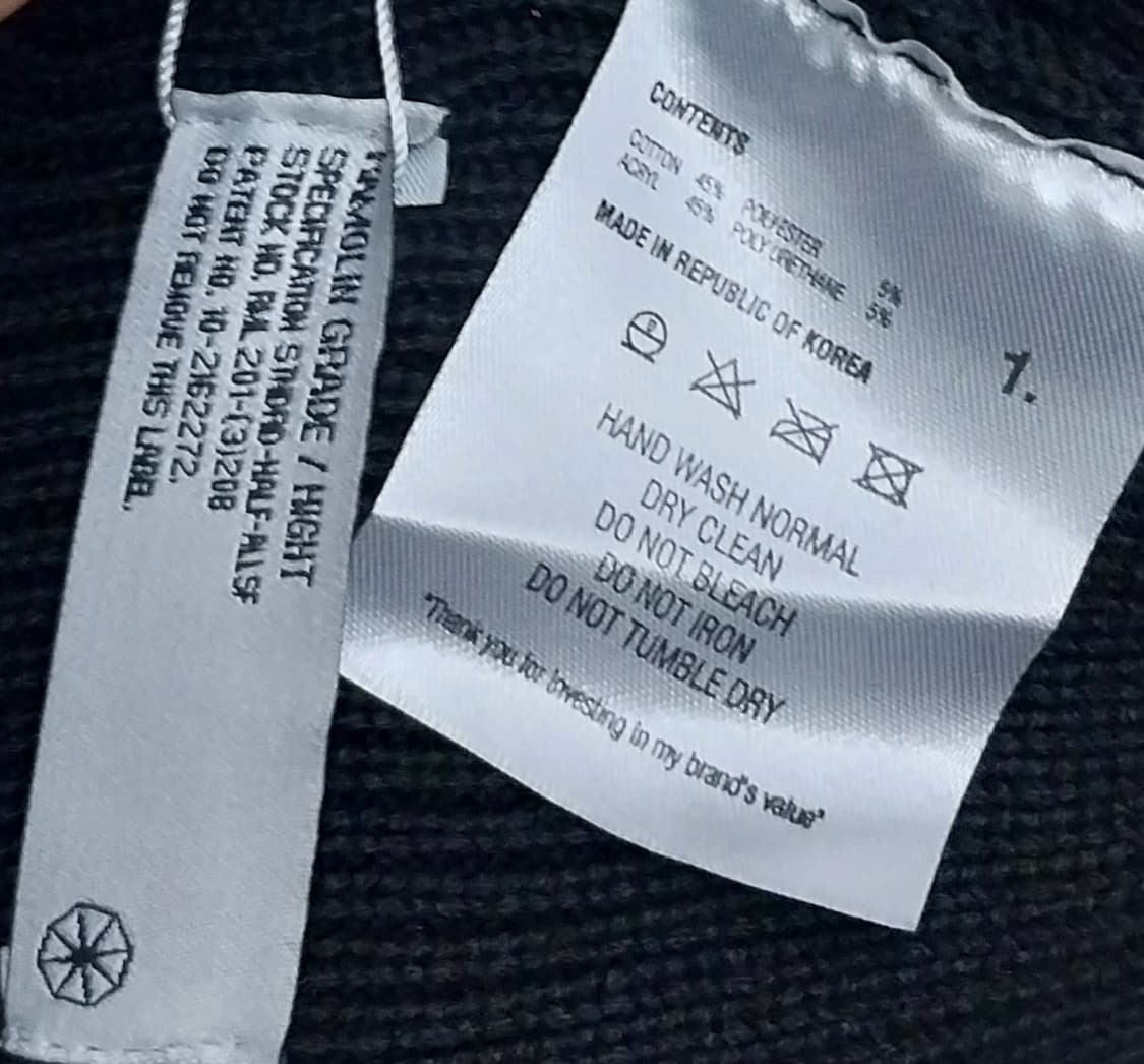 (새상품) 라모랭 숏비니 stick 버젼 블랙 1사이즈 상품이미지3