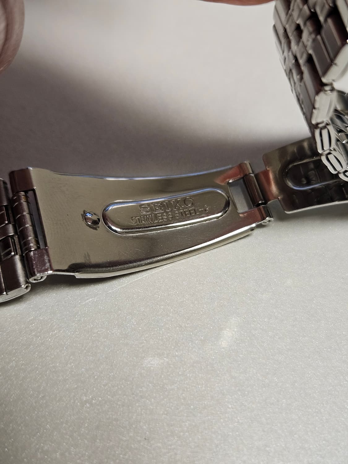 빈티지 세이코 스피릿 사각 은장 쿼츠 시계 상품이미지7