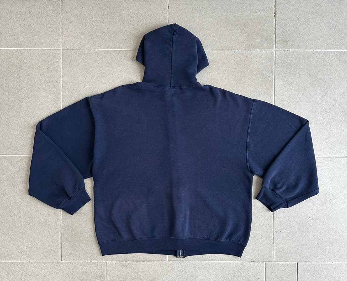 00s 빈티지 러셀 후드집업 네이비 L 상품이미지2