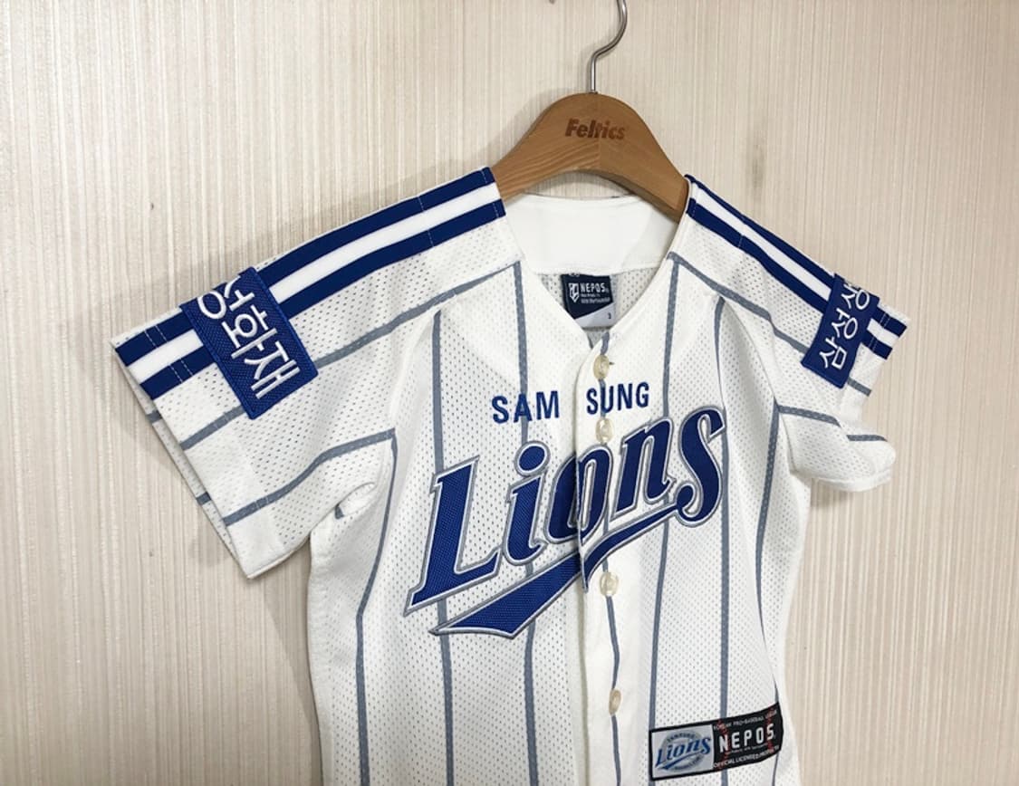 KBO 삼성라이온즈 (왕조) 홈유니폼/져지 3호(세) #20 진갑용 상품이미지5