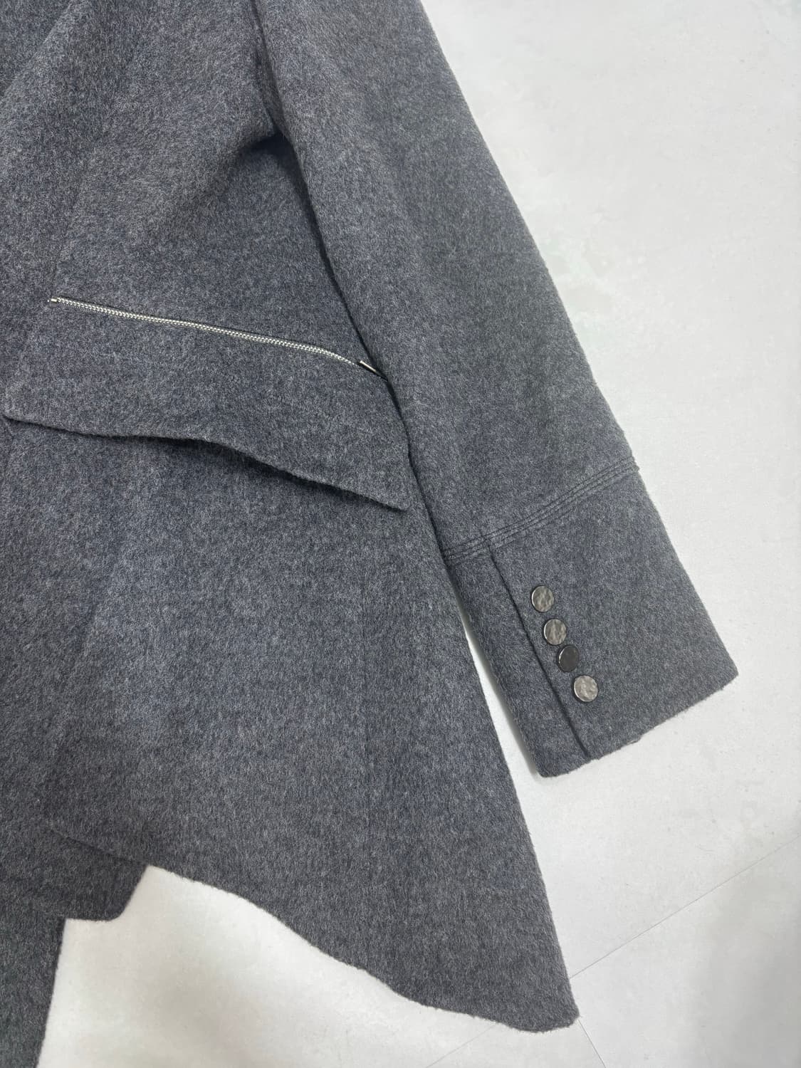 ASYMMETRIC WOOL JACKET 상품이미지10