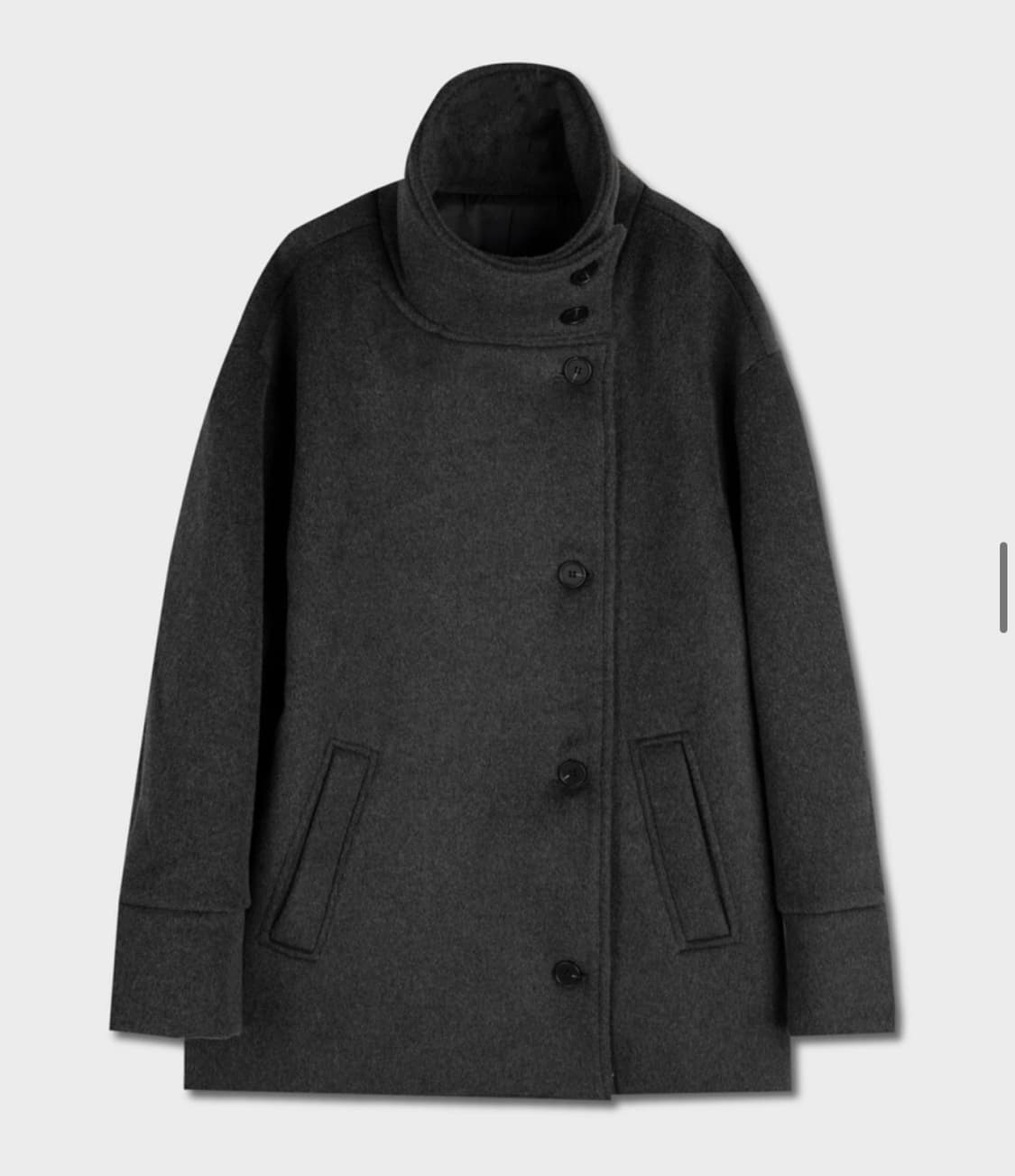 디망쉬 하프코트 그레이 상품이미지1