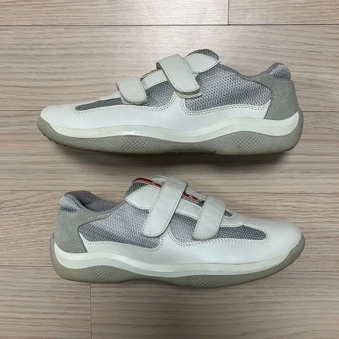 [Prada] 프라다 스포츠 아메리카컵 벨크로 스니커즈 38.5 상품이미지4