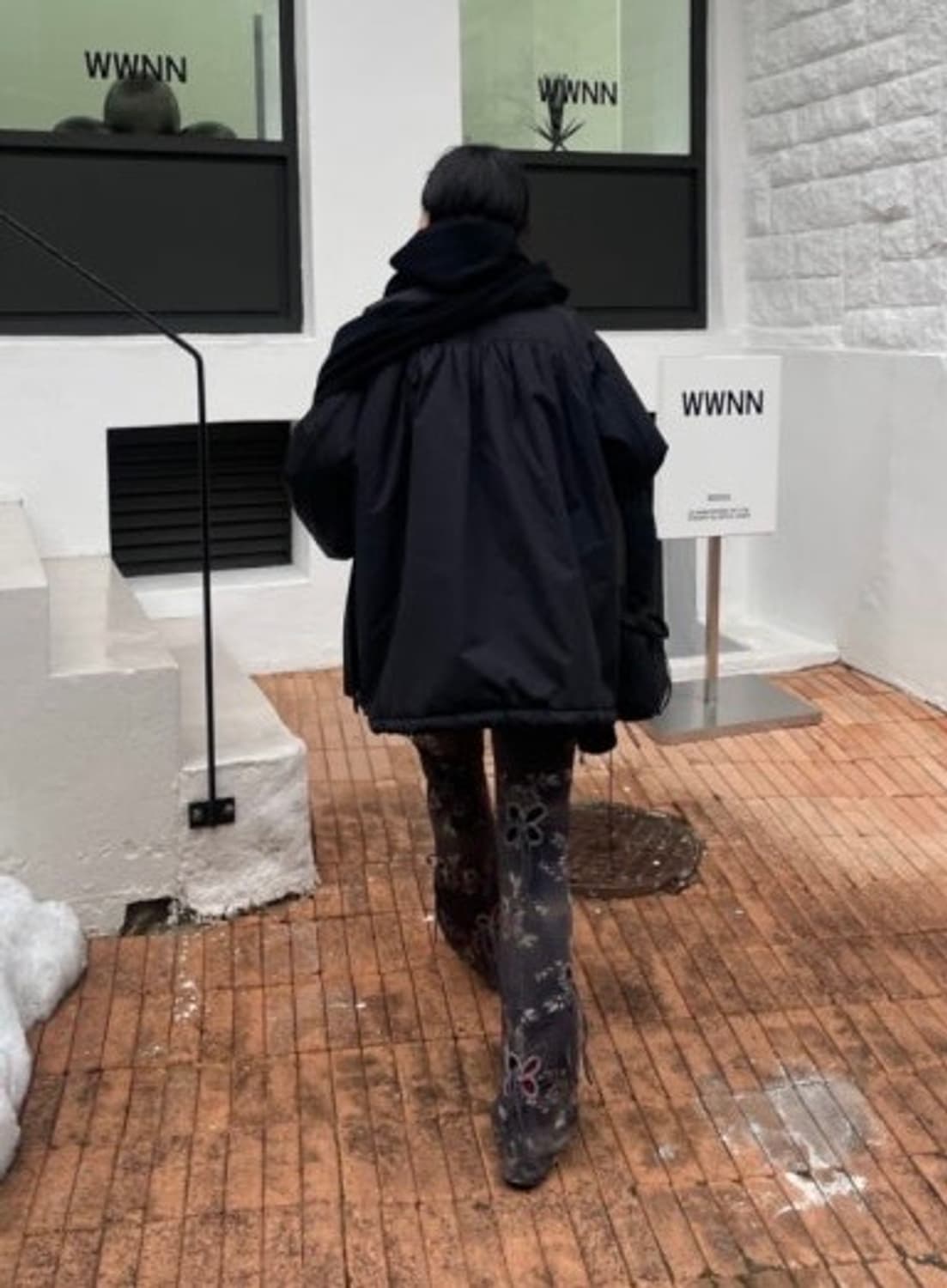 코스모스 셔링 패딩 상품이미지5
